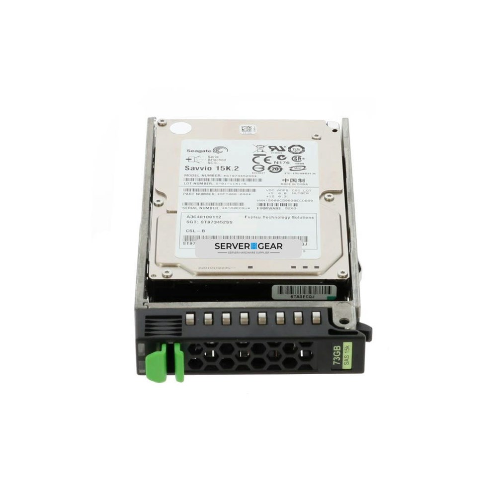 A3C40109112 Жесткий диск 73GB SAS HDD 6G 15K 2.5in
