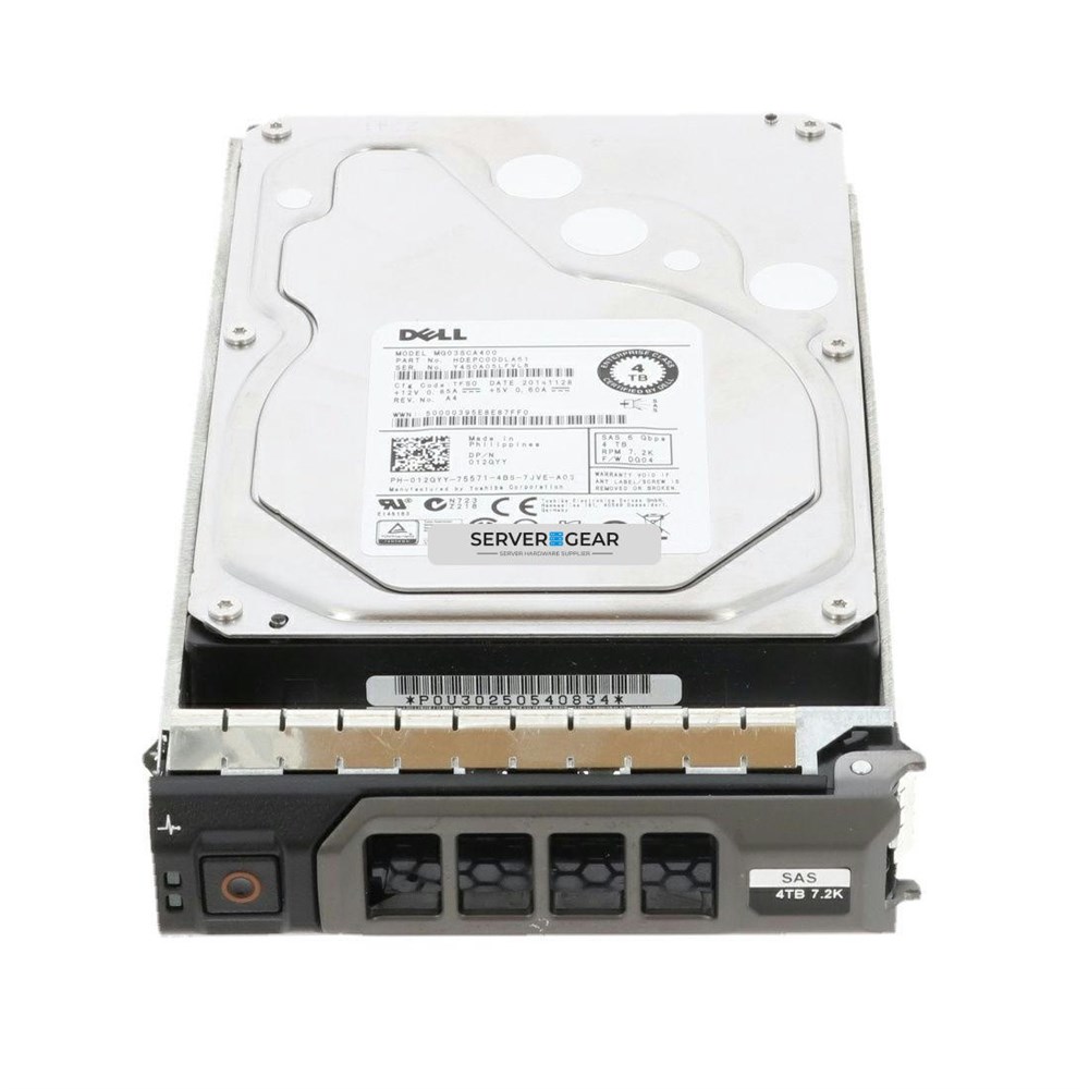 D4WVF Жесткий диск 4TB 7.2K 3.5 SATA 6G D4WVF