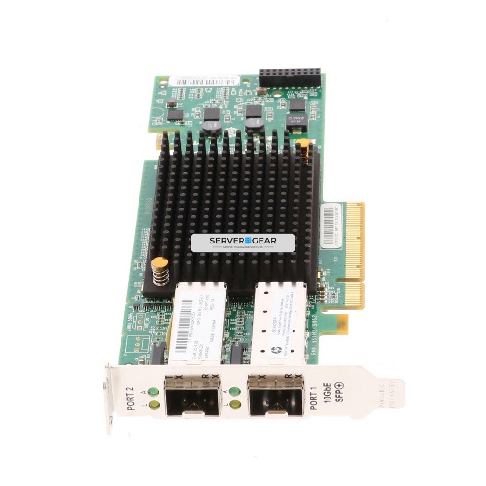 614203-B21-LOW Сетевая карта HP NC552SFP 10Gb 2-Port PCI Ethernet Adapter (LP)