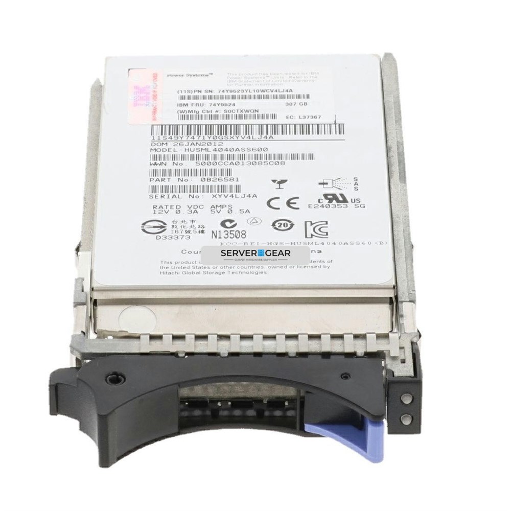 74Y9523 Жесткий диск 387GB SFF-1 SSD (IBM i)