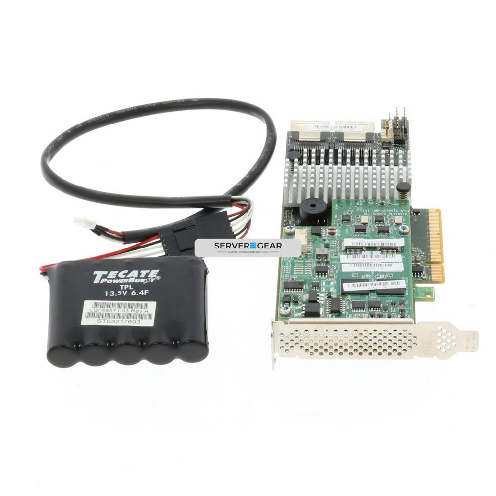 SAS9271-8I Контроллер LSI 9271-8i 8PORT 6Gbps SAS/SATA Shipping