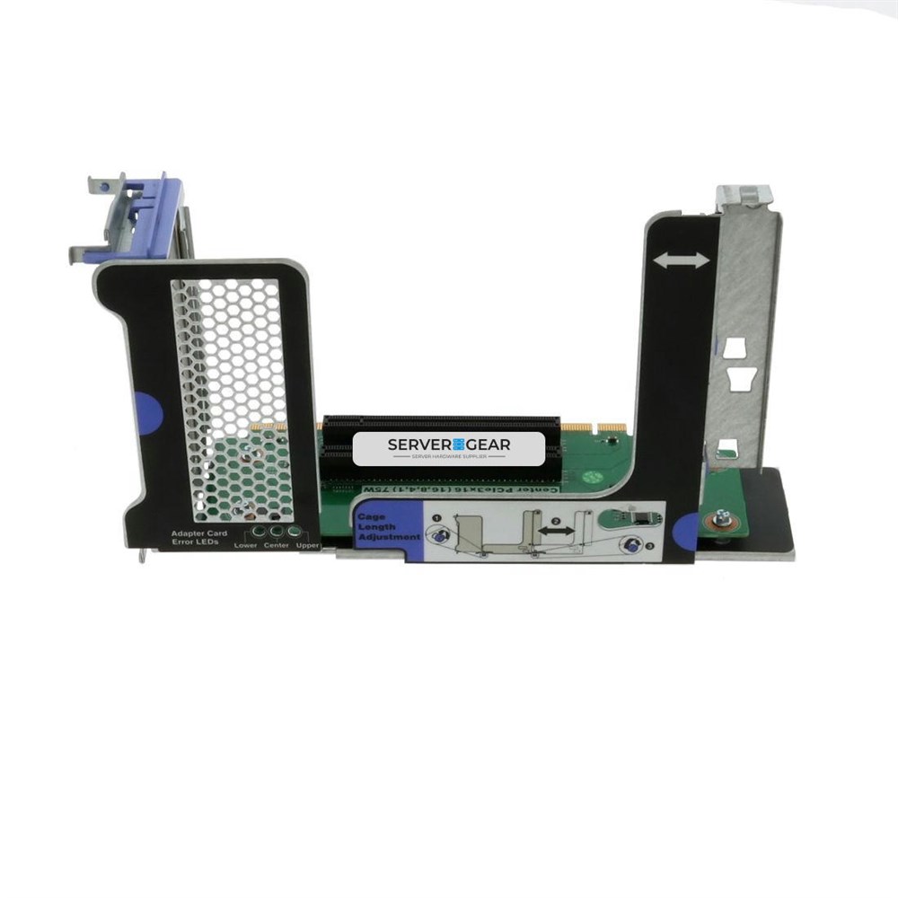 90Y5085 Сетевая карта x3650 M4 PCIe Riser Card 2 (1 x16 for GPU + 1 x8