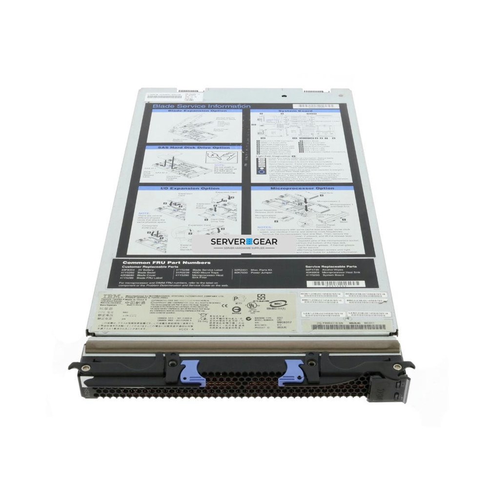 7778-23X-4-CORE Сервер JS23 BLADE: 4-Core 4.2GHz