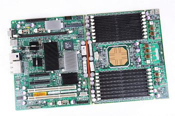 WN213 Материнская Плата Dell Broadcom HT-2100 Quad S-F 12DualDDRII-667 9PCI-E8x 2xGbLAN E-ATX 2000Mhz For PowerEdge 6950