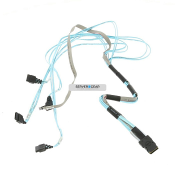 CBL-0237L Кабель Supermicro Internal MiniSAS to 4 SATA 70cm