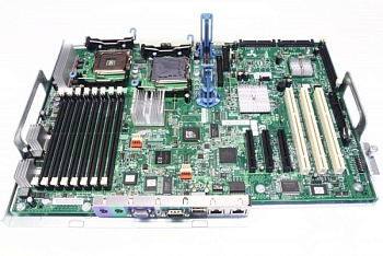 395566-003 Материнская Плата Hewlett-Packard i5000P Dual Socket 771 8FBD 8SAS SATAII U100 3PCI-E8x 3PCI-X 2GbLAN E-ATX 1333Mhz For ML350G5
