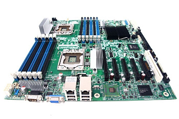 848909 Материнская Плата Intel SE7501BR2 iE7501 Dual Socket 604 4DDR UW320SCSI U100 4PCI-X 2PCI SVGA 2xLAN1000 E-ATX 533Mhz