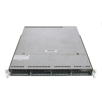 CSE-815-X10SRW-F Сервер Supermicro CSE-815 X10SRW-F 1U 4x3.5