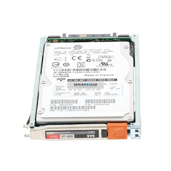 005052299 Жесткий диск EMC 600GB 10K 2.5in 6G SAS HDD for VNX